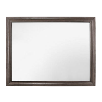 Luster Gray Bedroom Mirror - bellafurnituretv