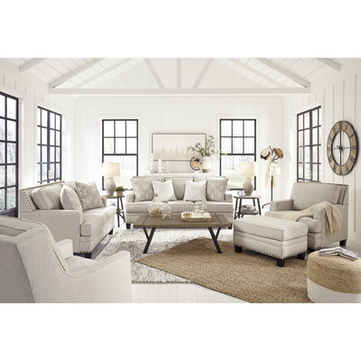 Claredon Linen Living Room Set - bellafurnituretv