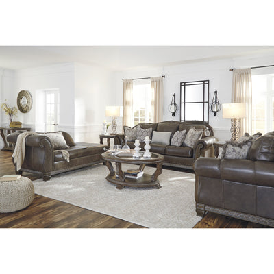 Malacara Quarry Leather Living Room Set - bellafurnituretv