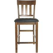 Ralene Medium Brown Counter Height Chair, Set of 2 - bellafurnituretv