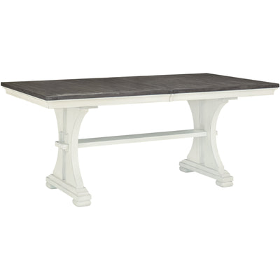 Nashbryn Gray/White Dining Table - bellafurnituretv