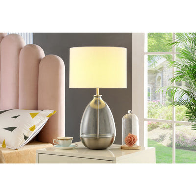 Ariana Silver Table Lamp - bellafurnituretv