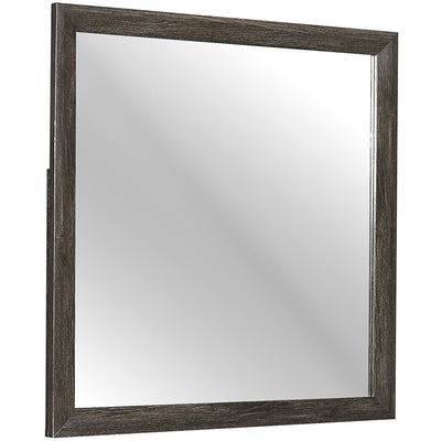 Edina Brownish Gray Mirror - bellafurnituretv