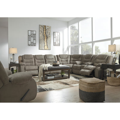 [SPECIAL] McCade Cobblestone Reclining Sectional - bellafurnituretv