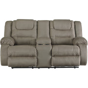 McCade Cobblestone Reclining Loveseat - bellafurnituretv