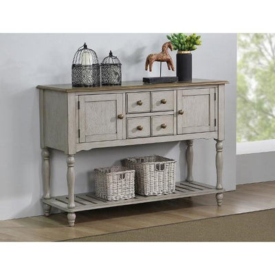 Jack Gray/Brown Sideboard - bellafurnituretv