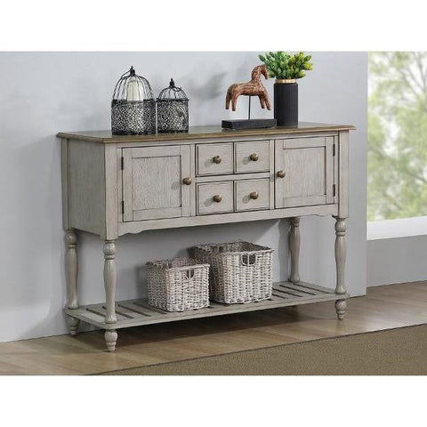Jack Gray/Brown Sideboard - bellafurnituretv