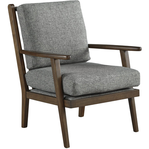 Zardoni Charcoal Accent Chair - bellafurnituretv
