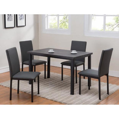 Orlo Gray 5-Piece Dining Set - bellafurnituretv