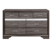 Luster Gray Dresser - bellafurnituretv