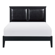 Seabright Black Queen Panel Bed - bellafurnituretv