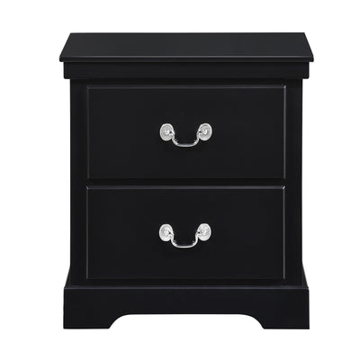 Seabright Black Nightstand - bellafurnituretv