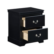 Seabright Black Nightstand - bellafurnituretv