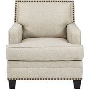Claredon Linen Chair - bellafurnituretv