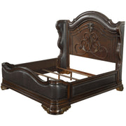 Royal Highlands Rich Cherry Panel Bedroom Set - bellafurnituretv