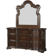 Royal Highlands Rich Cherry Panel Bedroom Set - bellafurnituretv
