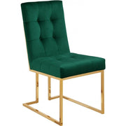 Pierre Gold/Green Dining Set - bellafurnituretv