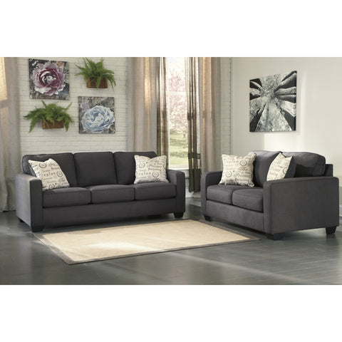 Alenya Charcoal Living Room Set - bellafurnituretv
