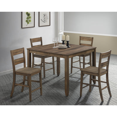 Sean Brown Melamine Counter Height Table - bellafurnituretv