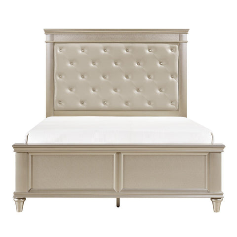 [SPECIAL] Celandine Silver Panel Bedroom Set - bellafurnituretv