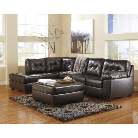 Alliston Chocolate LAF Sectional - bellafurnituretv