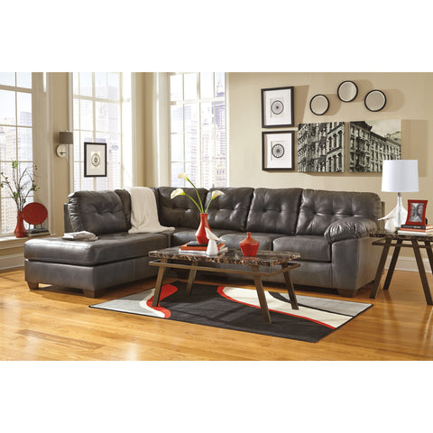 Alliston Gray LAF Sectional - bellafurnituretv