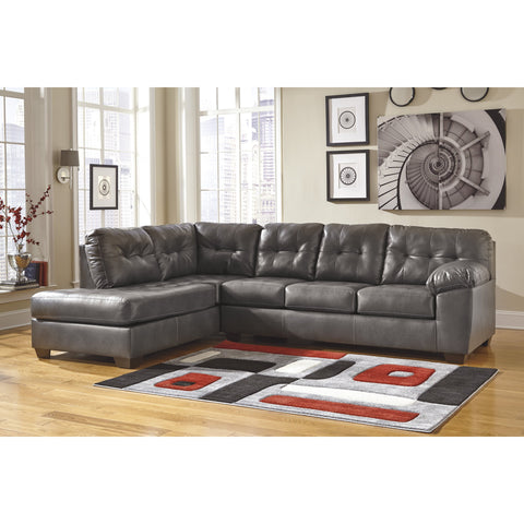 Alliston Gray LAF Sectional - bellafurnituretv