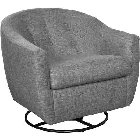 Mandon River Swivel Accent Chair - bellafurnituretv