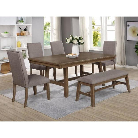 Manning Brown Dining Room Set - bellafurnituretv