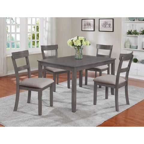 Henderson Gray 5-Piece Dining Room Set - bellafurnituretv