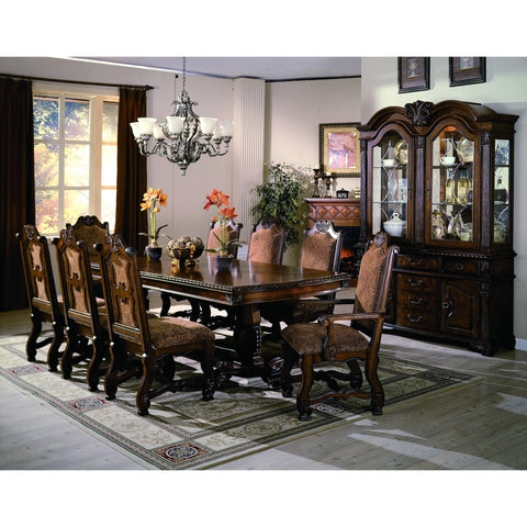 Neo Renaissance Brown Dining Table - bellafurnituretv