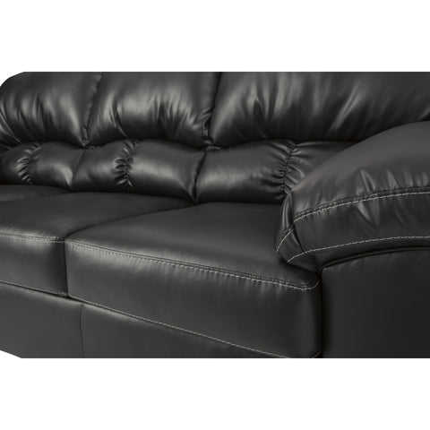 Brazoria Black Sofa - bellafurnituretv