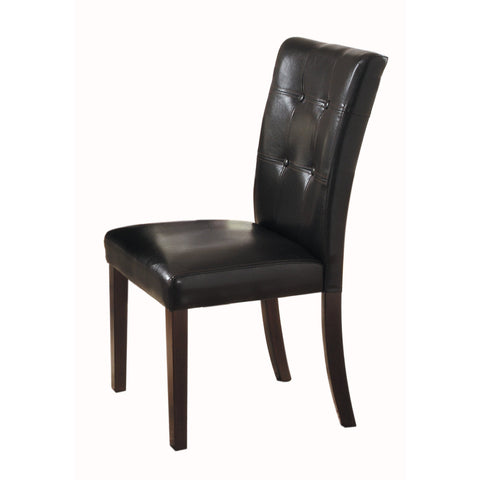 Teague Brown Side Chair, Set of 2 - bellafurnituretv