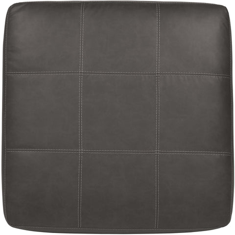 Aberton Gray Oversized Accent Ottoman - bellafurnituretv