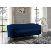 Lavilla Velvet Navy Sofa - bellafurnituretv