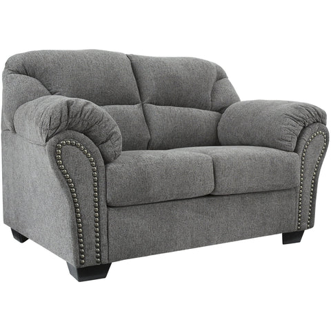 Allmaxx Pewter Loveseat - bellafurnituretv