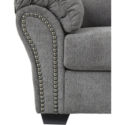 Allmaxx Pewter Loveseat - bellafurnituretv