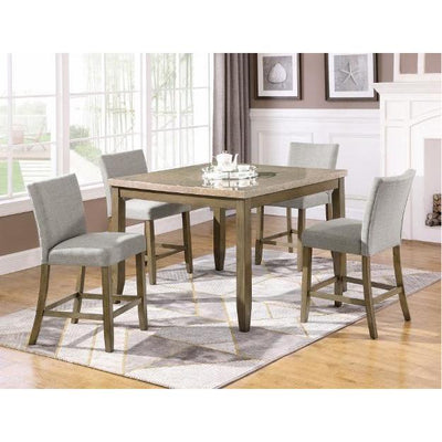 Mike Faux Marble Counter Height Table - bellafurnituretv