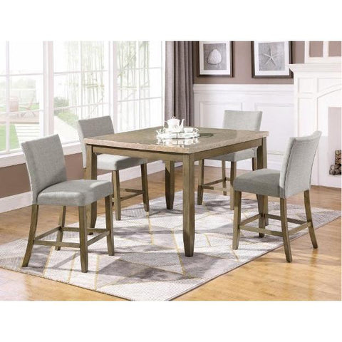 Mike Faux Marble Counter Height Table - bellafurnituretv
