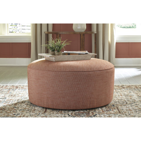 Almanza Henna Oversized Accent Ottoman - bellafurnituretv