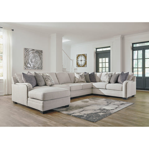 Dellara Chalk LAF Sectional - bellafurnituretv