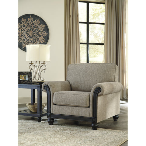 Blackwood Taupe Chair - bellafurnituretv