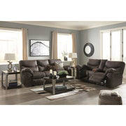 Boxberg Teak Reclining Loveseat - bellafurnituretv