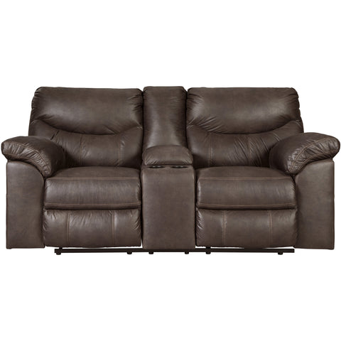 Boxberg Teak Reclining Loveseat - bellafurnituretv