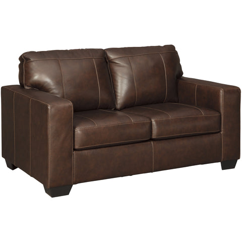 Morelos Chocolate Loveseat - bellafurnituretv