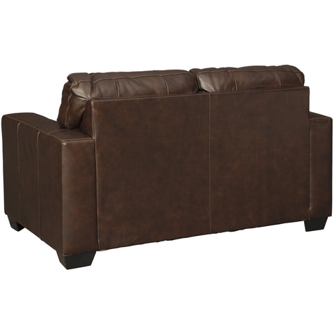 Morelos Chocolate Loveseat - bellafurnituretv