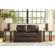 Morelos Chocolate Loveseat - bellafurnituretv