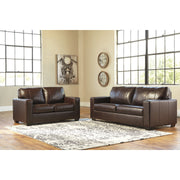 Morelos Chocolate Loveseat - bellafurnituretv