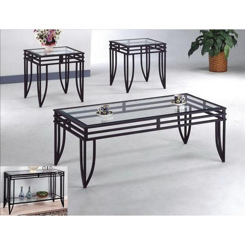 Matrix 3-Piece Coffee Table Set - bellafurnituretv