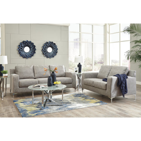 Ryler Steel Living Room Set - bellafurnituretv